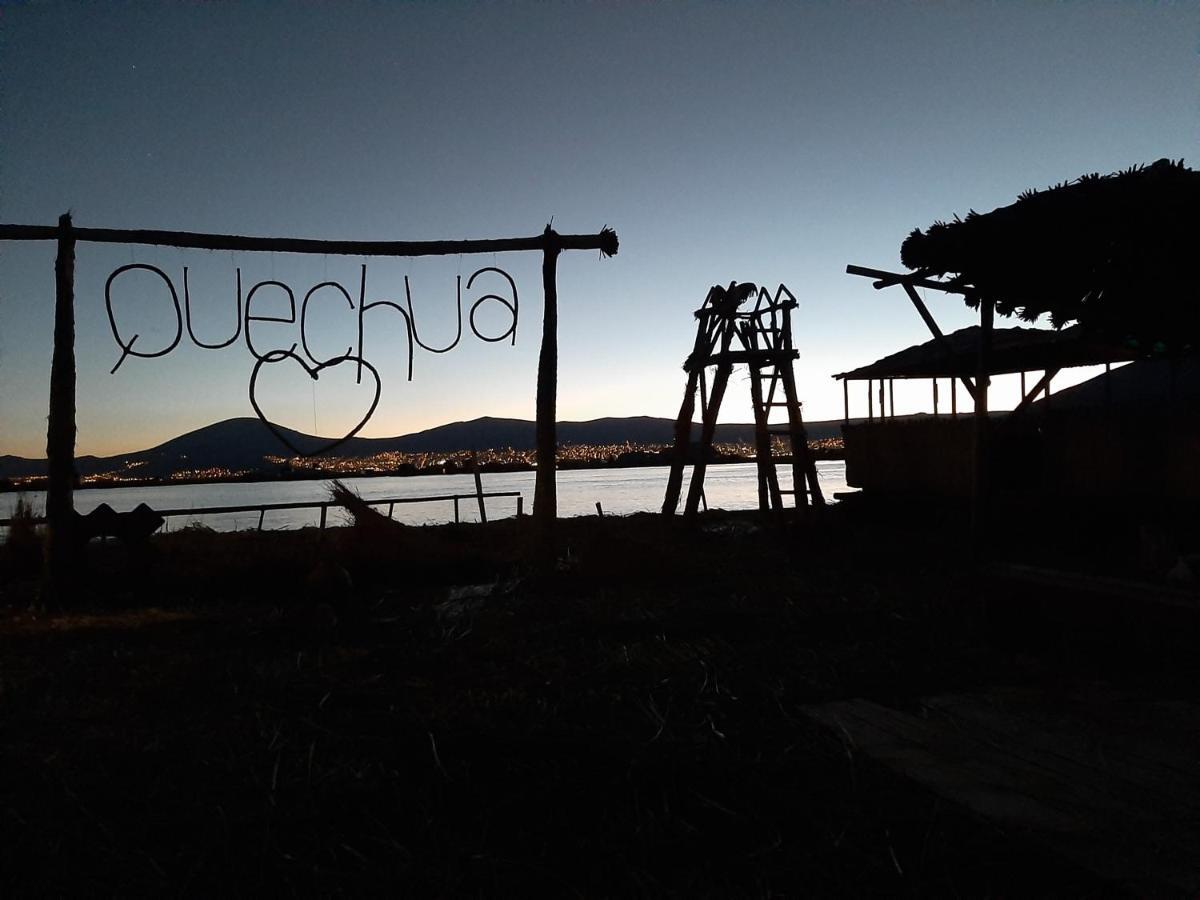 Quechua Lodge Titicaca Puno Bagian luar foto